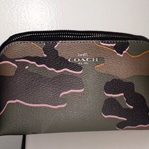 Coach cosmetics bag